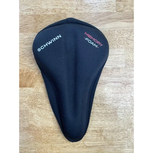 Replacement Velo Bike Seat W Schwinn Sport Bike Seat Cover Memory Foam - Picture 3 of 14